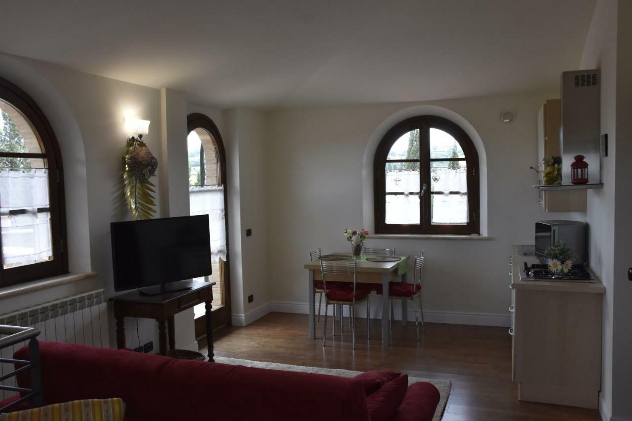 La Torre House Villa San Quirico dʼOrcia Buitenkant foto